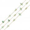 18K Gold/ Light Green