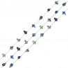 Steel/ Dark Blue