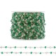 Stainless Steel 304 Chain with Glass Beads 3mm (20mtr)