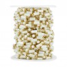 Or 18 carats/Blanc