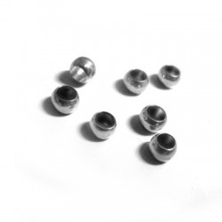 Perles à écraser en Métal/Laiton 4x2.5mm (Ø 2.7mm)