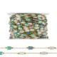 Stainless Steel 304 Chain with Glass Tubes 4.3-7mm