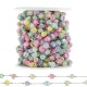 Chaîne en Acier Inoxydable 304 avec Perles en Coquillage (~7-9 mm (20 m)