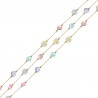 Oro 18K/ Multicolor
