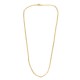 Catena Collana in Ottone 2.4 mm 45 cm