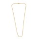 Catena per Collana in Ottone 2.4 mm 44 cm
