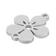 Stainless Steel 304 Connector Flower 14x12mm