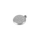Breloque Ronde "ICXC NIKA" en Acier 17mm Inoxydable 304