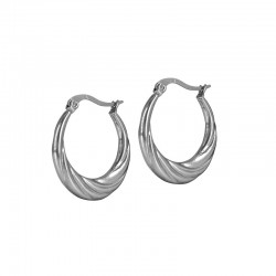 Stainless Steel 304 Earring Hoop 26x25mm/3.1mm