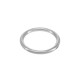 Anello a Cerniera in Acciaio Inox 316L 12x9.6/1.2mm