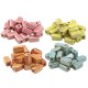 Enameled Ceramic Slider Tube 5x9mm Ø2.1mm