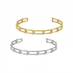 Stainless Steel 304 Bracelet Oval Chain 67x7mm