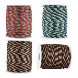 Polyester Braided Cord Round (~3mm) (~20mtrs)