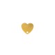 Orecchino a Cuore in Acciaio Inossidabile 304 con Anello 11X10 mm
