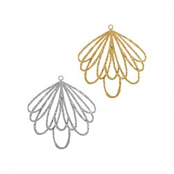 Stainless Steel 304 Pendant Geometrical 39mm