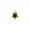 18K Gold/ Blue