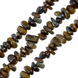 Tiger Eye Bead Chips (~5-8mm Ø0.6mm (~227τμχ)