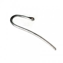 Silver 925 Earring Hook 26x9mm