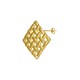 Stainless Steel 304 Earring Rhombus with Loop 20mm