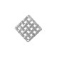 Pendiente de Acero Inoxidable 304 Rombo 20mm
