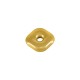 Breloque Carrée en Acier Inoxydable 304 17 mm/5 mm Ø3.5 mm