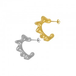 Stainless Steel 304 Earring 17x20mm