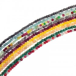 Ημιπ. Πέτρα Νεφρίτης 2.3mm (~162τμχ/κορδόνι) (~40cm/κορδόνι)