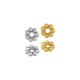 Distanziatore a Forma di Fiore in Acciaio Inossidabile 304 5 mm Ø~1.4 mm