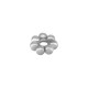 Stainless Steel 304 Spacer Flower 5mm Ø~1.4mm