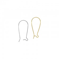 Stainless Steel 304 Earring Hook 25mm