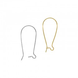 Stainless Steel 304 Earring Hook 32mm