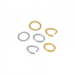 Aro con Bisagra de Acero Inoxidable 316L 6x8/1,2mm