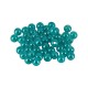 Cuenta ABS Perlada Redonda de 4 mm y 1,5 mm de Diámetro