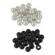 Cuenta ABS Perla Redonda de 6 mm Ø2 mm