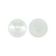 Perla ABS Cabochon Piatta Rotonda 6 mm