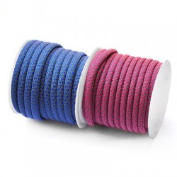 Cordon Polyester rond 5 mm Lumineux (2.8 M/Bobine)