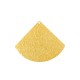 Brass Pendant Triangle 40x34mm
