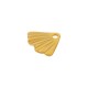 Stainless Steel 304 Charm Fish Tail 17x14mm