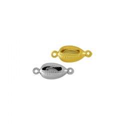 Brass Connector Shell 7x11mm