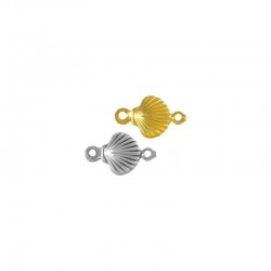 Brass Connector Shell 8mm