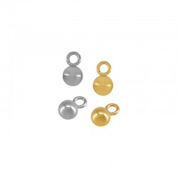 Stainless Steel 304 Charm Bead 4mm