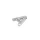 Stainless Steel 304 Pendant Letter "A" 22mm Ø~2mm