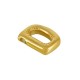 Colgante de Acero Inoxidable 304 Letra ´´D´´ 22mm (Ø2mm)