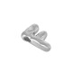 Ανοξείδωτο Ατσάλι 304 Μοτίφ Γράμμα "F" 22mm Ø~2mm