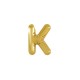 Colgante de Acero Inoxidable 304 Letra ´´K´´ 22mm (Ø2mm)