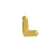 Lettera Pendente in Acciaio Inossidabile 304 L 22 mm Ø~2 mm