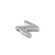 Lettera Pendente in Acciaio Inossidabile 304 N 22 mm Ø~2 mm