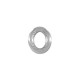 Stainless Steel 304 Pendant Letter "O" 22mm Ø~2mm