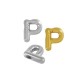 Lettera Pendente in Acciaio Inossidabile 304 P 22 mm Ø~2 mm