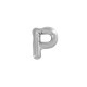 Lettera Pendente in Acciaio Inossidabile 304 P 22 mm Ø~2 mm
